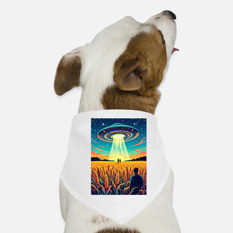 Crop Circles – Message in the field Dog Bandana
