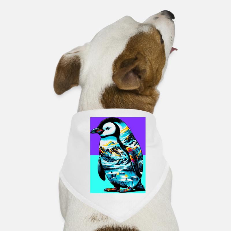 Pinguin Hunde-Bandana