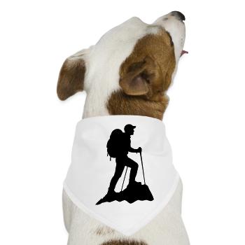 Wandern Hicking - Hunde-Bandana - Weiß - Vorne