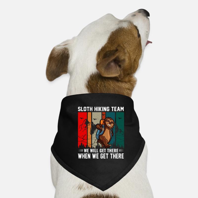 Faultier Wander Team wir werden dort ankommen wenn Hunde-Bandana