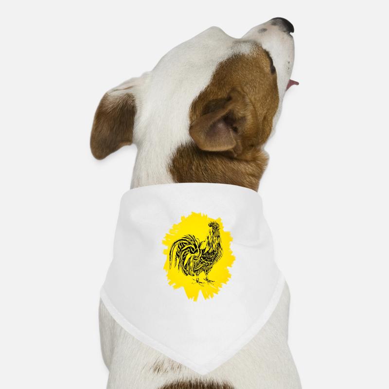 Hahn Hunde-Bandana