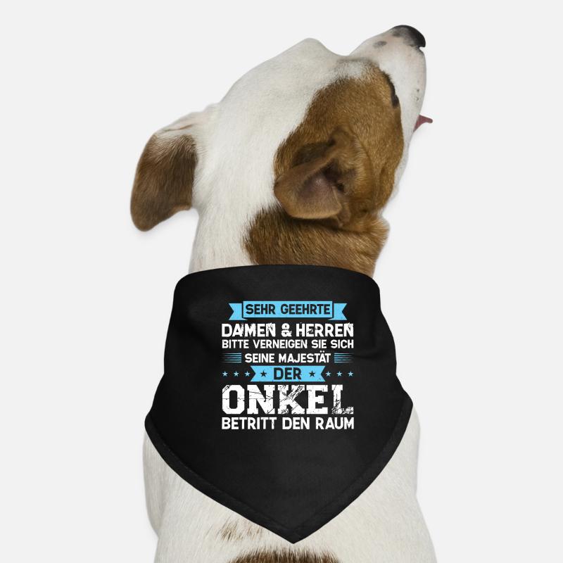 Onkel Onkeln Bruder Geschenk Hunde-Bandana