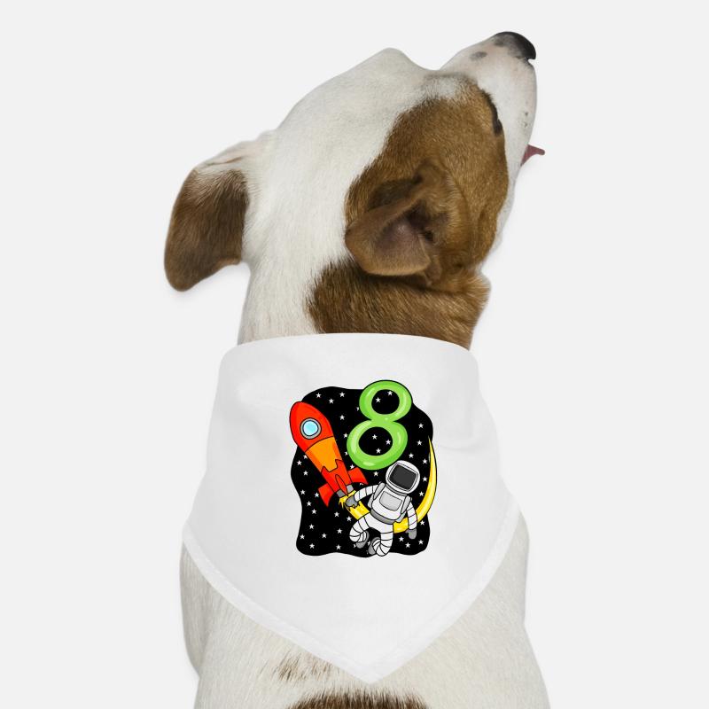 8 years old Young astronaut Dog Bandana