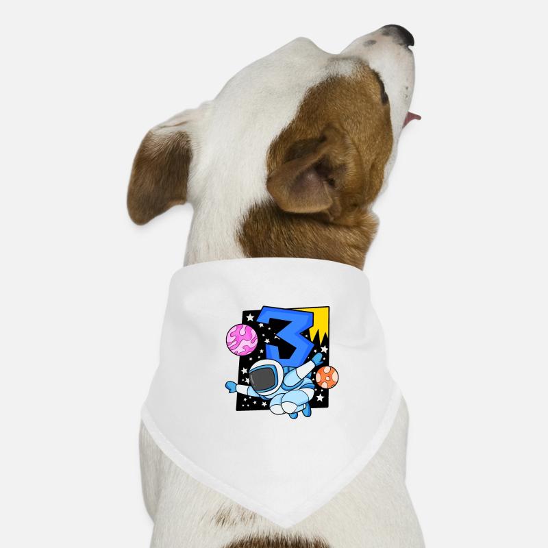 3 years old Young astronaut Dog Bandana