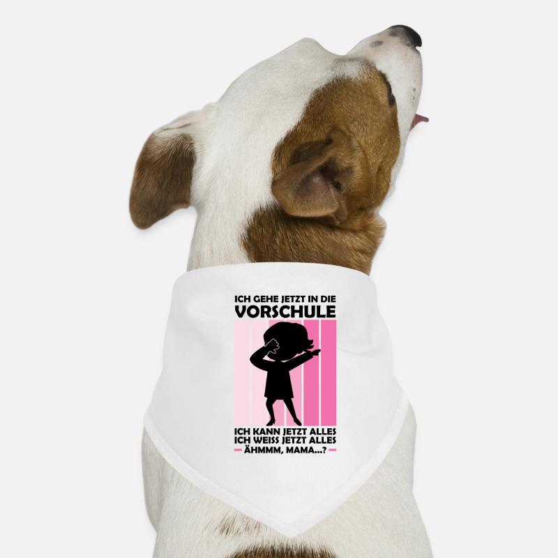 Vorschule Dabbing Vorschulkind Geschenk Hunde-Bandana