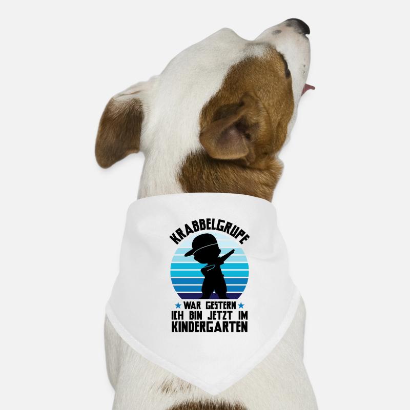 Kindergarten Dabbing Kita-Anfang Geschenk Hunde-Bandana