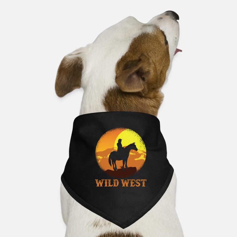 Cowboy du Far West Bandana pour chien