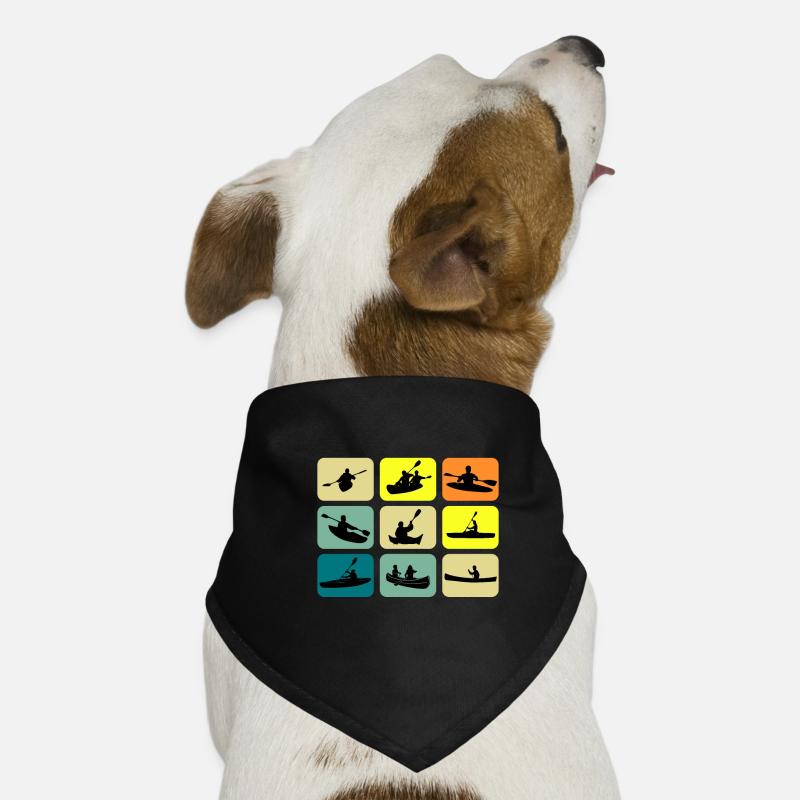 Canoe Gets Me Retro Paddle Together Canoe Paddle Dog Bandana