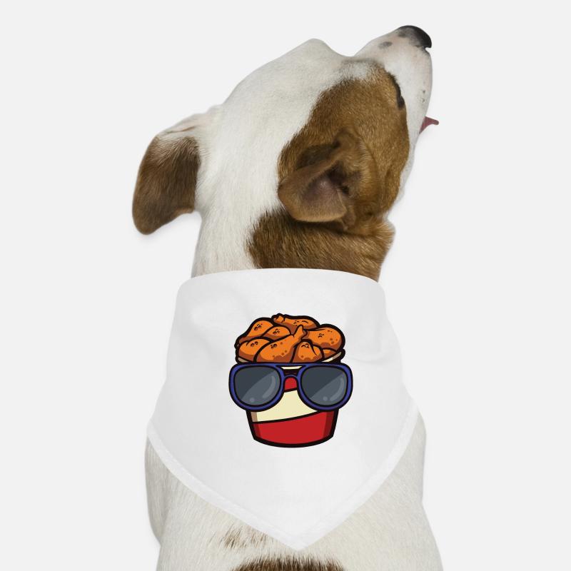Fried Chicken Bucket with Dog Bandana