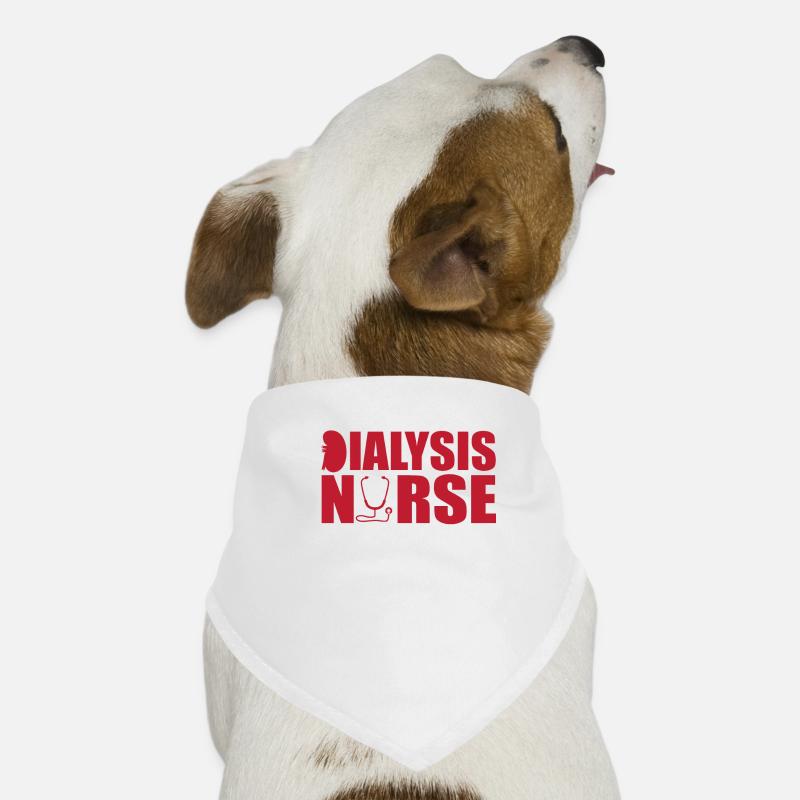 Infirmière en dialyse Bandana pour chien