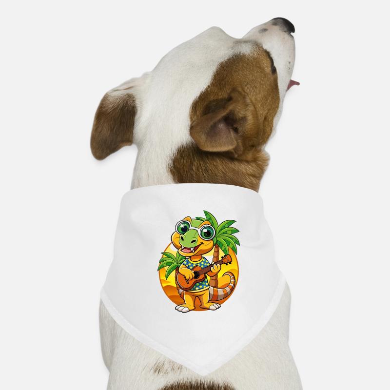Funny Snake Summer Beach Sunglasses Hawaiian Dog Bandana
