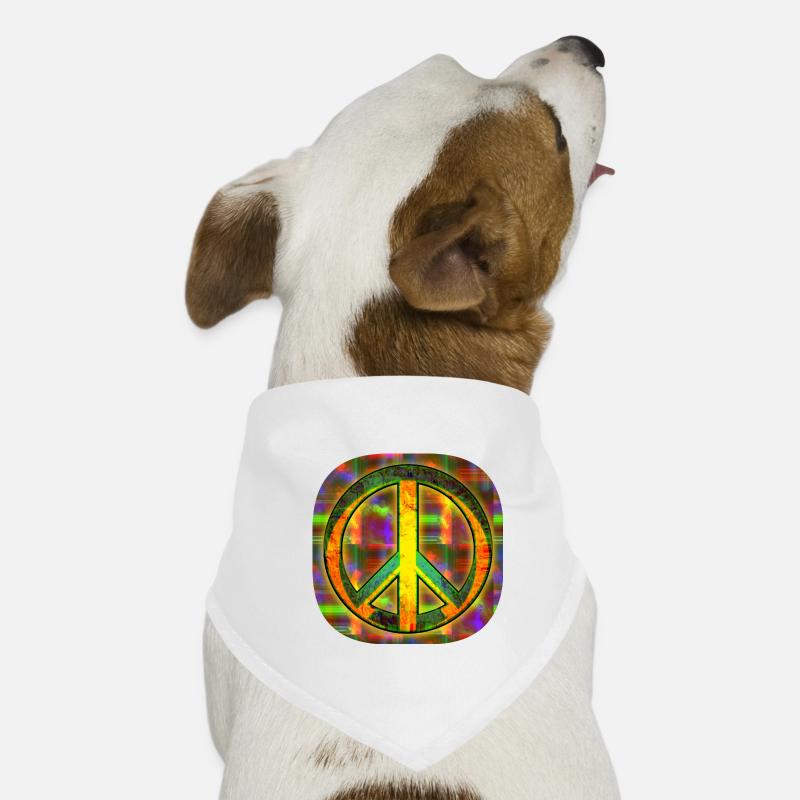 Peace [Sign] Dog Bandana