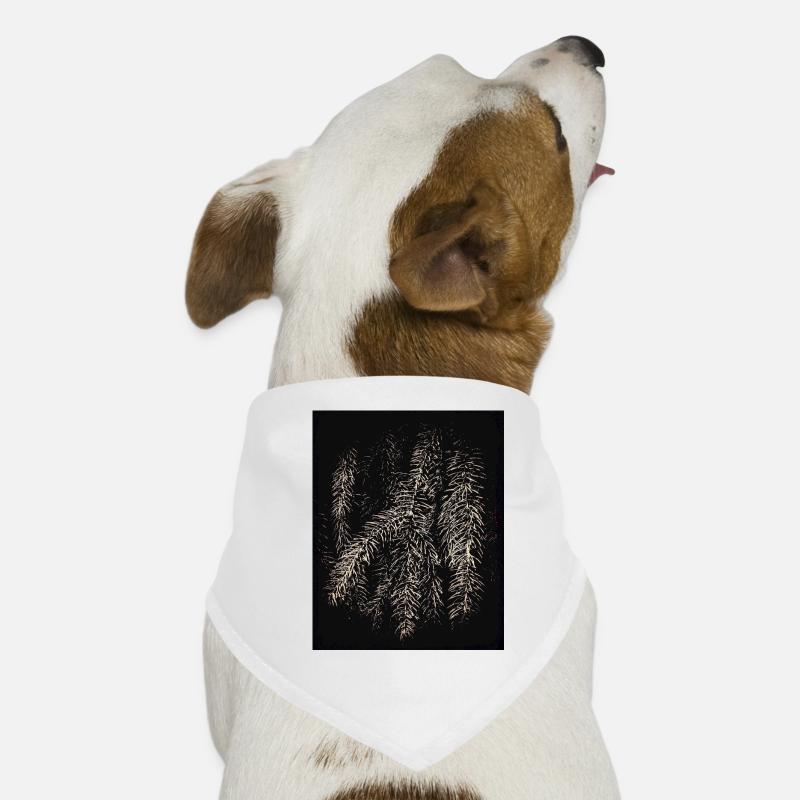 Sort Pines Bandana til din hund