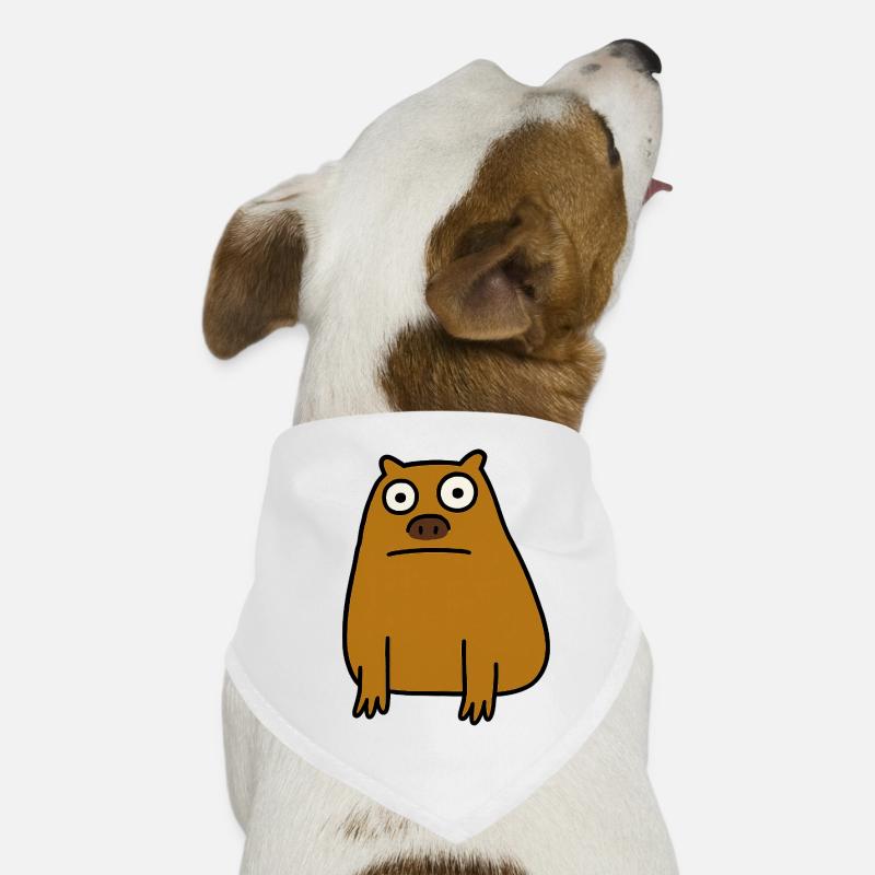 Ugly Capybara Hunde-Bandana