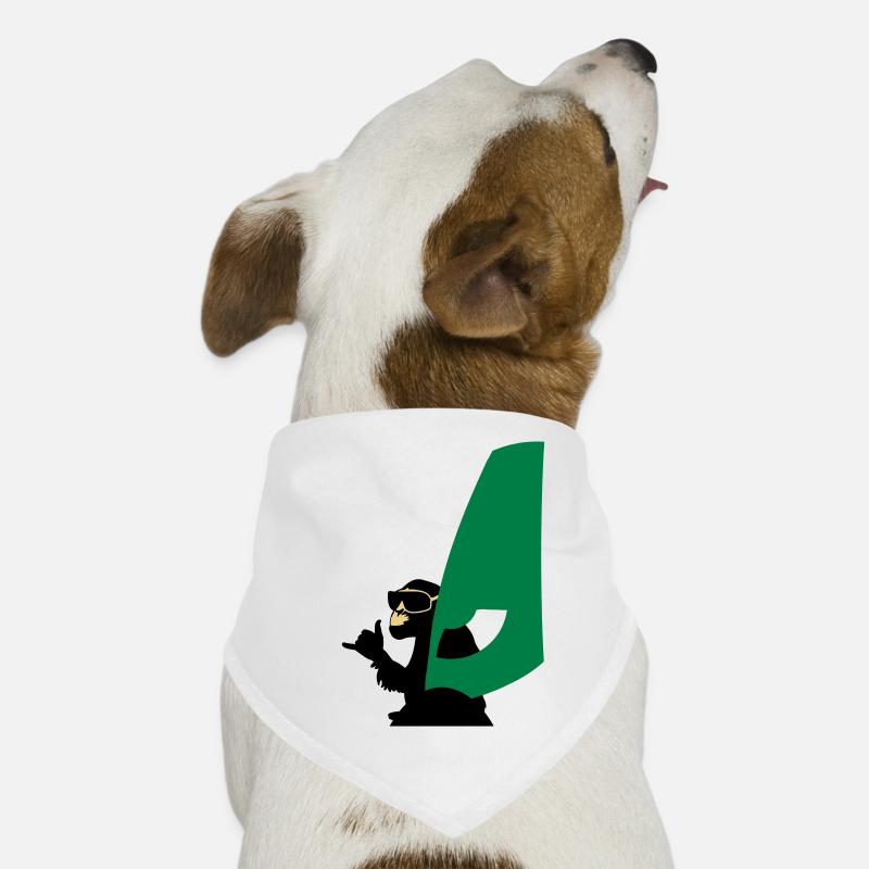 windsurfer singe Bandana pour chien