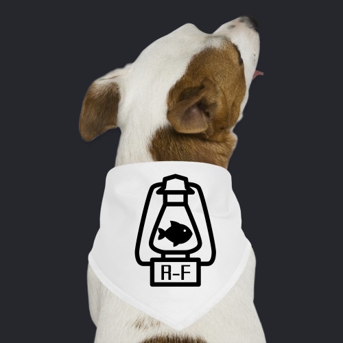 Logo Simple Black - Hunde-Bandana