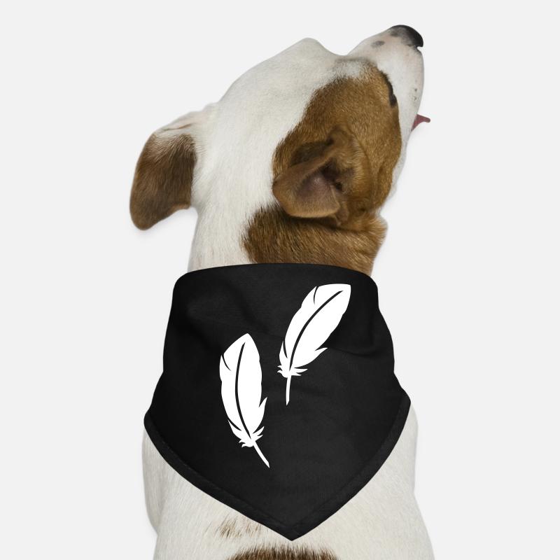 Federn Hunde-Bandana