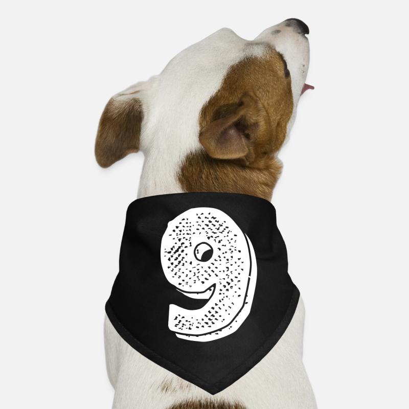 Numéro 9 - 9ème anniversaire Bandana pour chien