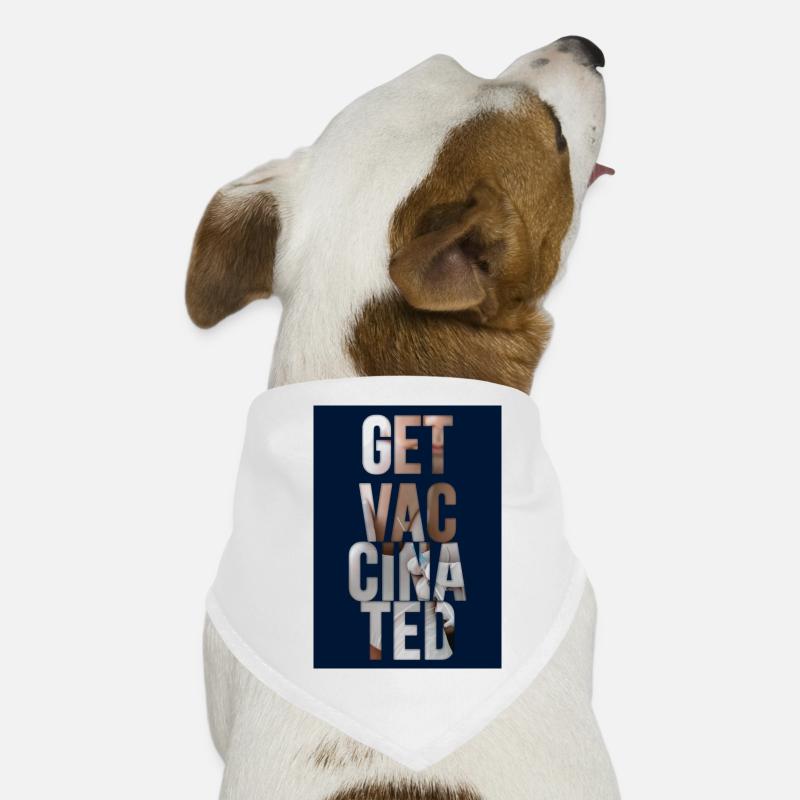 Design Creative Collage Vaccines 1 Dog Bandana