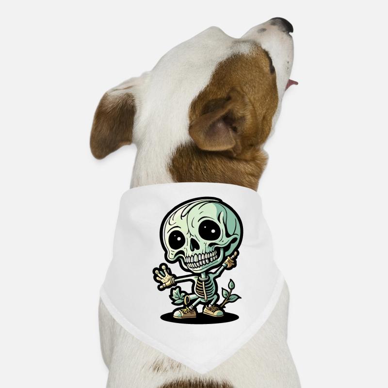 Skeleton Dog Bandana