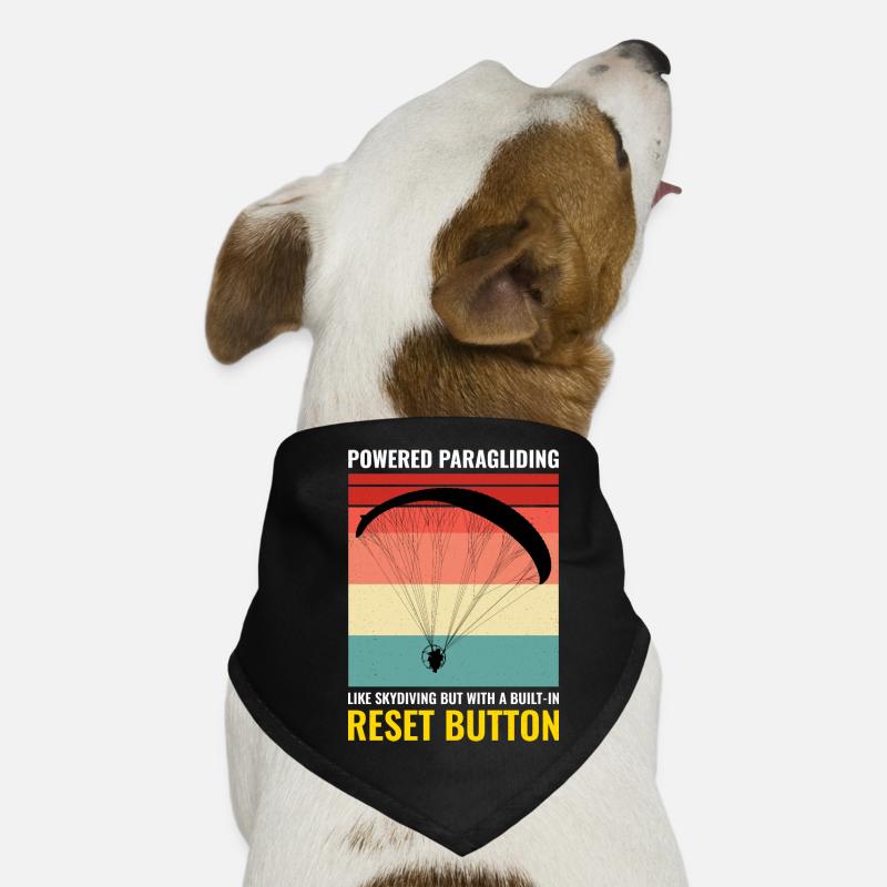 Pilote de paramoteur Paramoteur Parapente motorisé Bandana pour chien