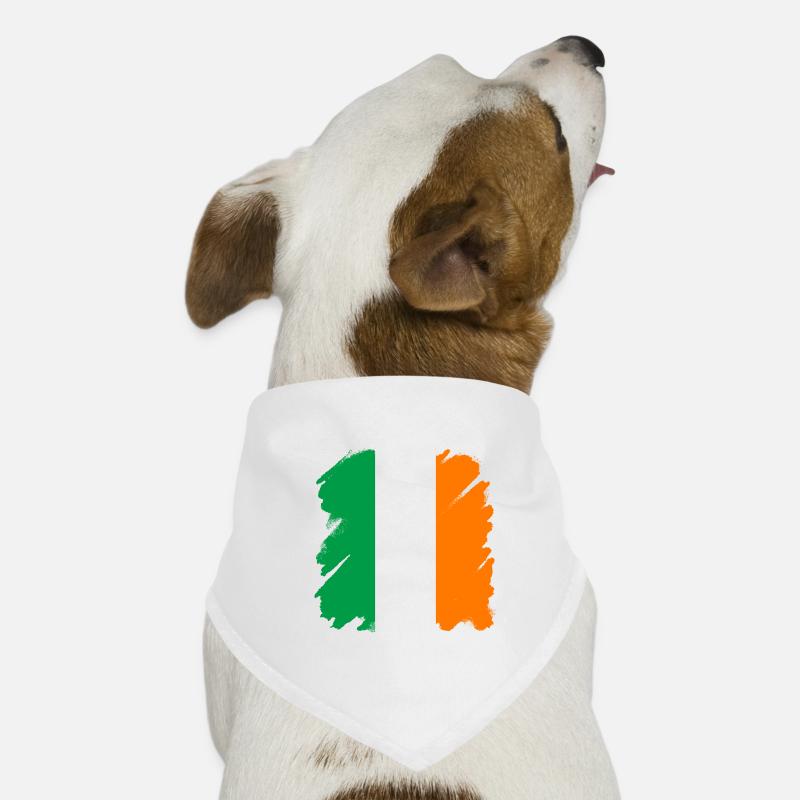 Drapeau de l'Irlande Drapeau irlandais vintage Dublin Bandana pour chien