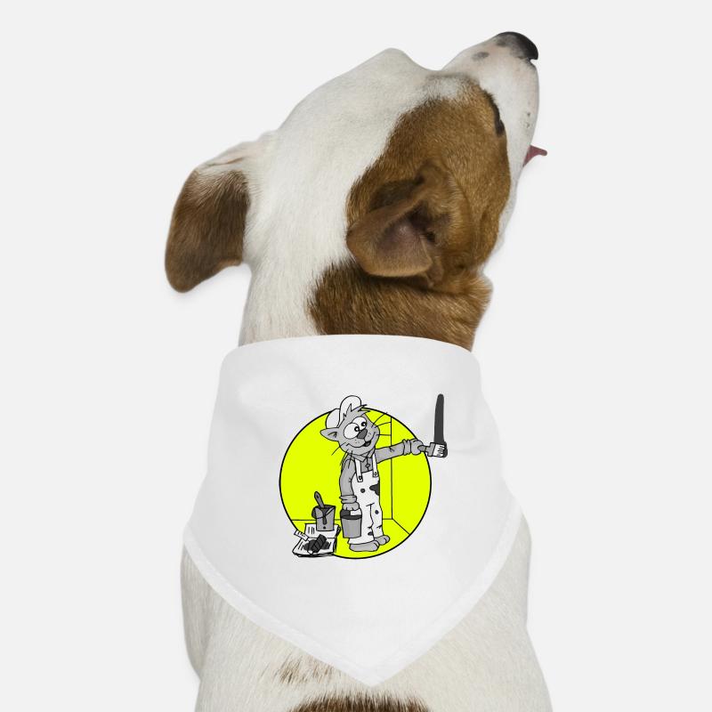 Occupation Painter Retro Dog Bandana