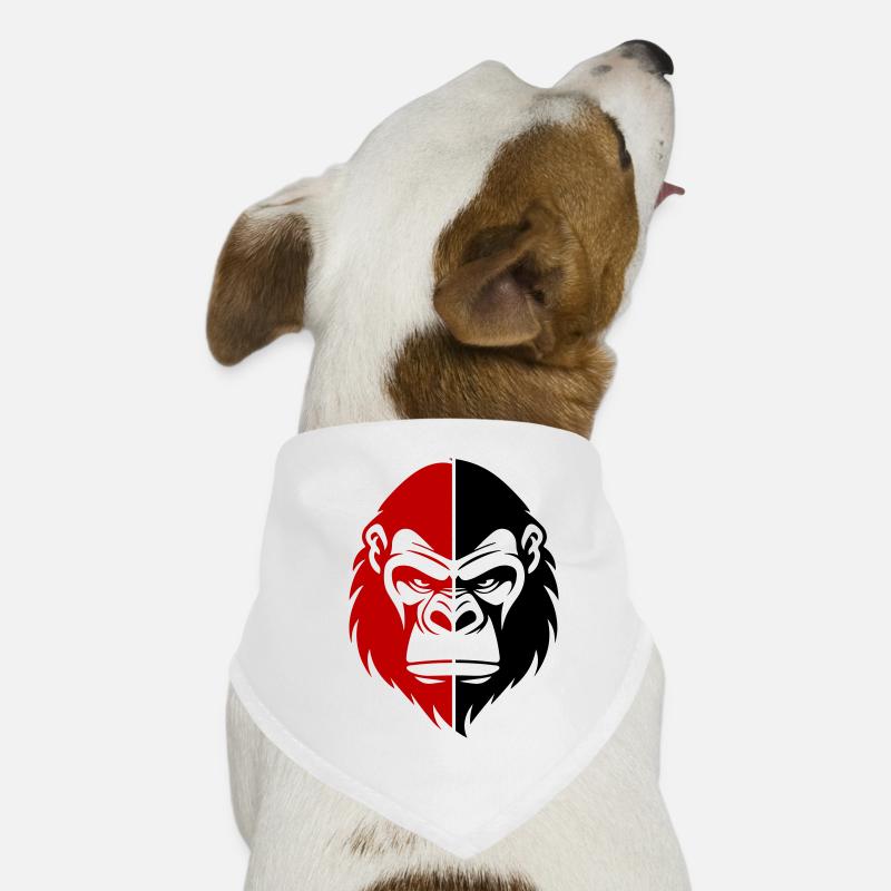 Tête de gorille Bandana pour chien