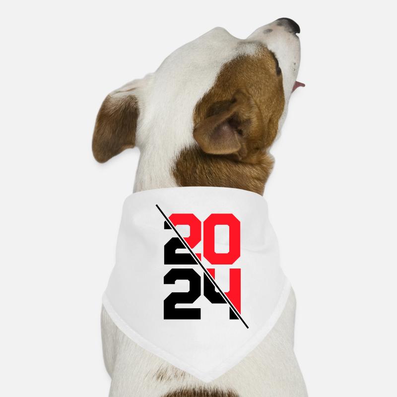 Année 2024 Bandana pour chien