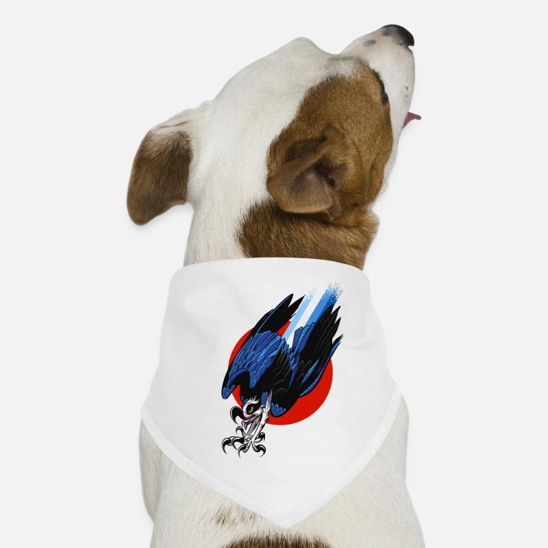 Osprey Turbo Hawk - Hunde-Bandana - Weiß