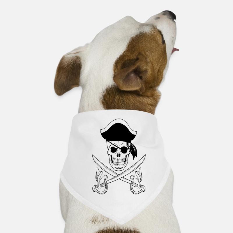 pirate Bandana pour chien