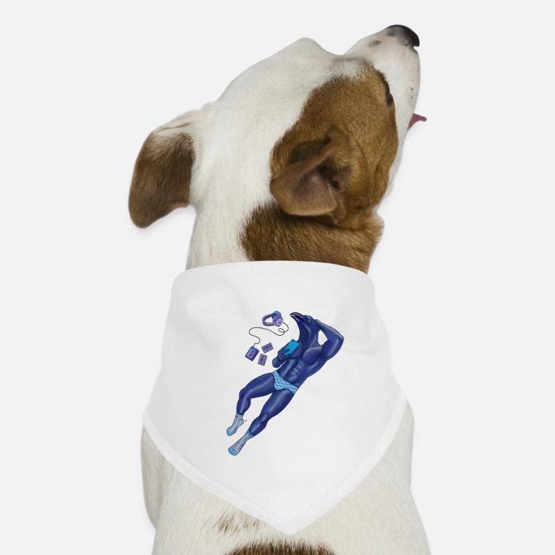 corbeau bleu Bandana pour chien