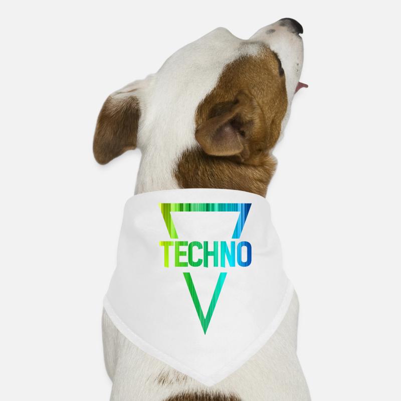 techno r Dog Bandana