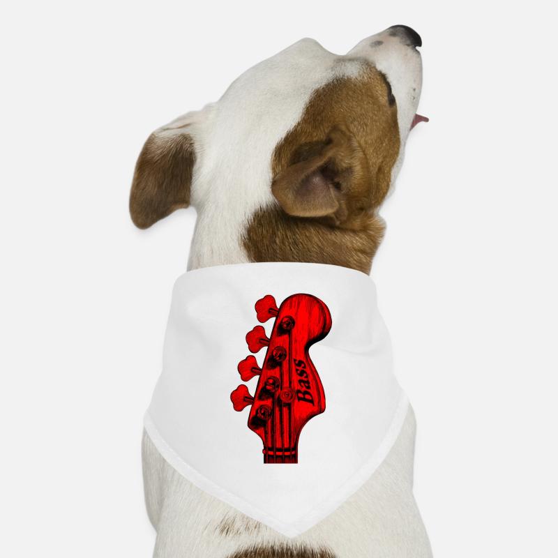 Rouge basse Bandana pour chien