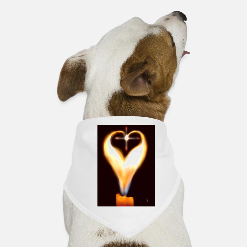 Doppelflamme Hunde-Bandana