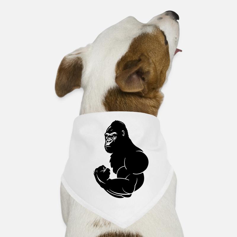 Gorilla Strong Dog Bandana