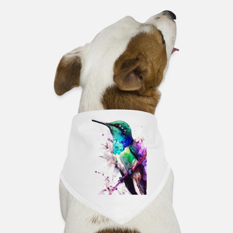 Bunter Vogel Hunde-Bandana