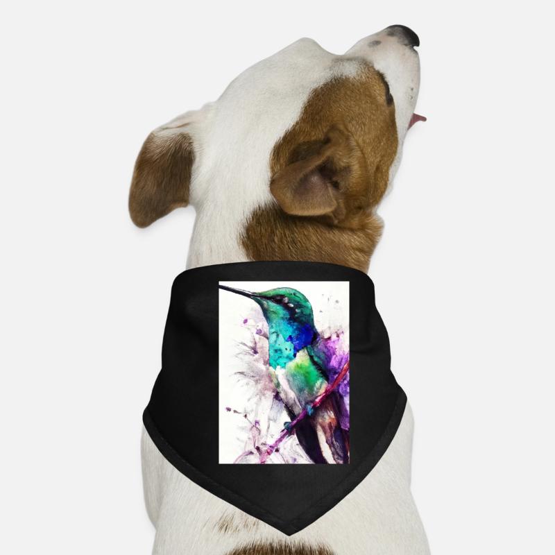 Bunter Vogel Hunde-Bandana
