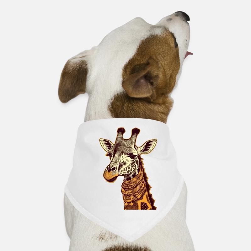 Lydia la girafe Bandana pour chien