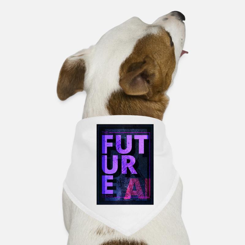 FuturE - Hunde-Bandana - Weiß