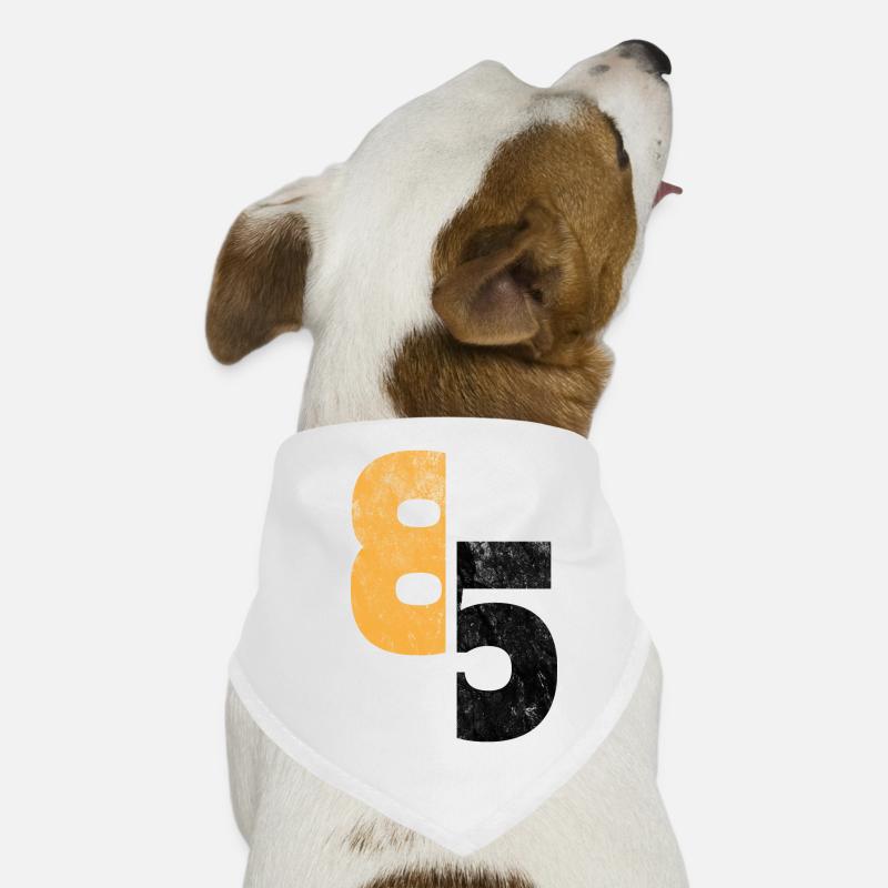 Nummer 85 Hunde-Bandana