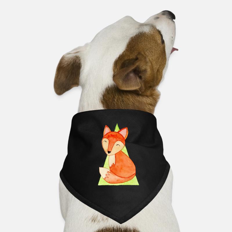 Renard mignon Bandana pour chien