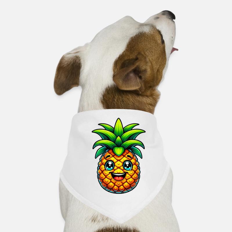 Ananas Hunde-Bandana