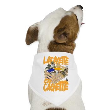 Cours Lafayette en Crate Toulon petiteToulon - Hunde-Bandana - Weiß - Vorne