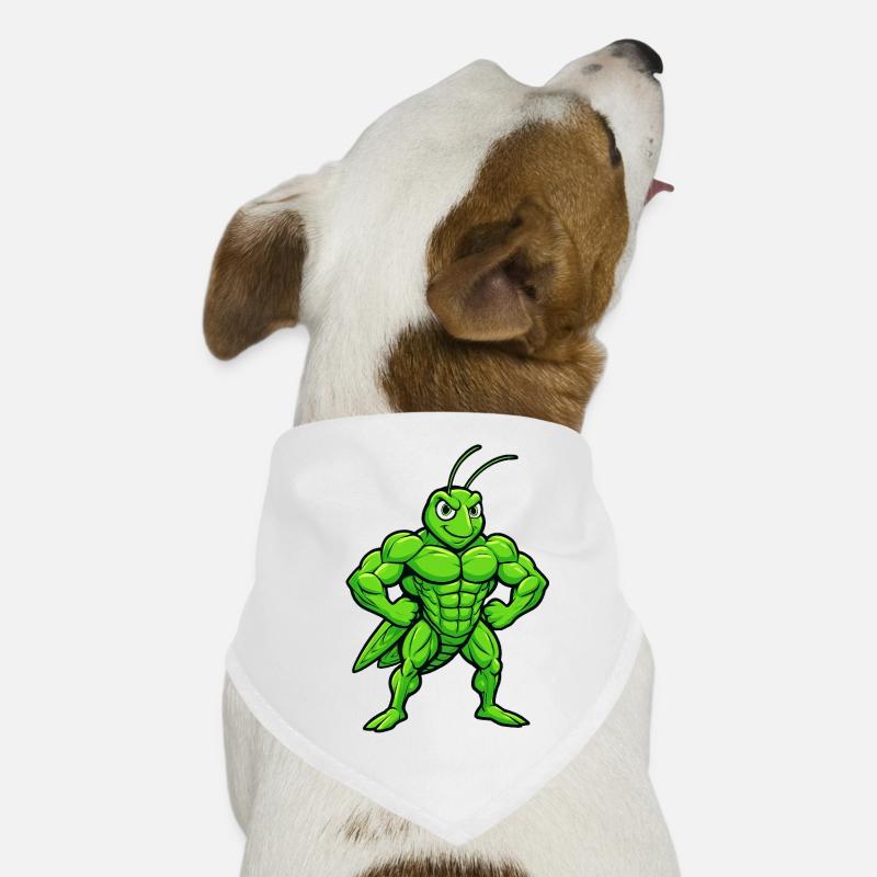 The grasshopper in a different way Dog Bandana