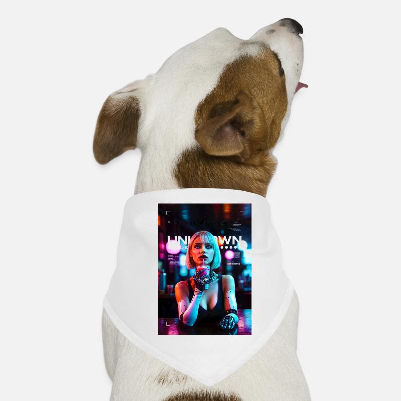 Neon dreams Dog Bandana