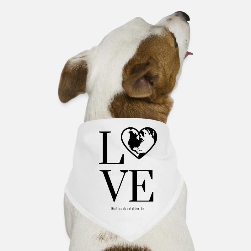 LOVE inside I Da ist Liebe drinnen. PowerStatement Hunde-Bandana