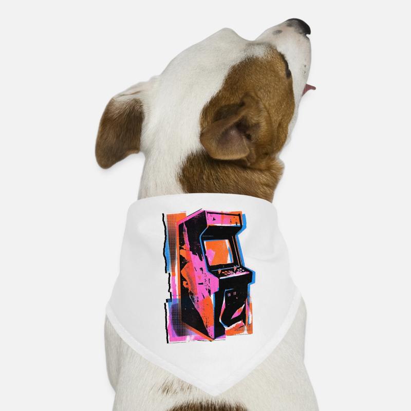 Machine de jeu Retro Wave Gamer Bandana pour chien