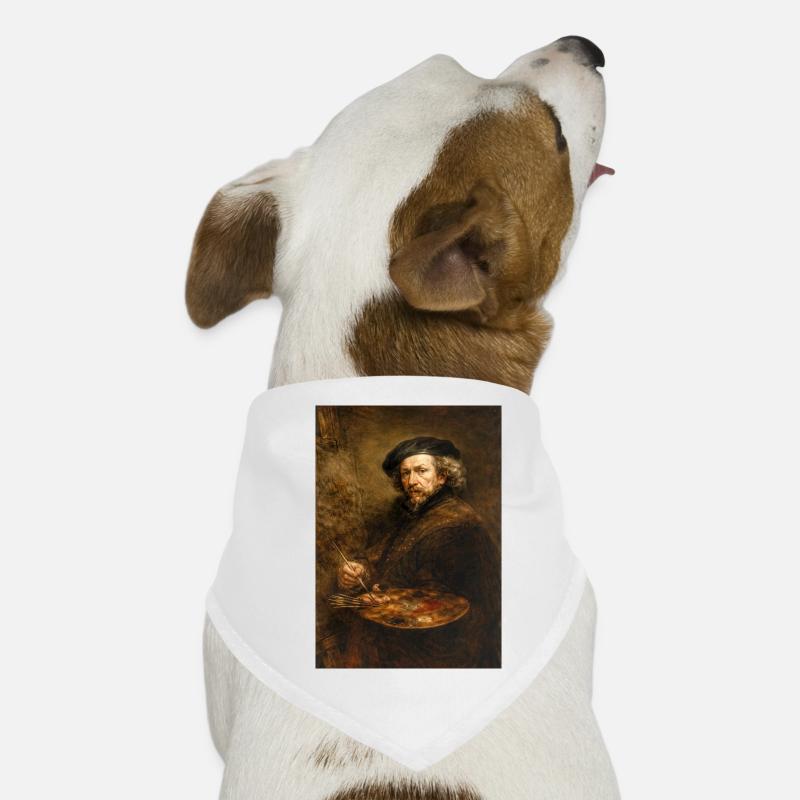 Old Master with Palette Dog Bandana