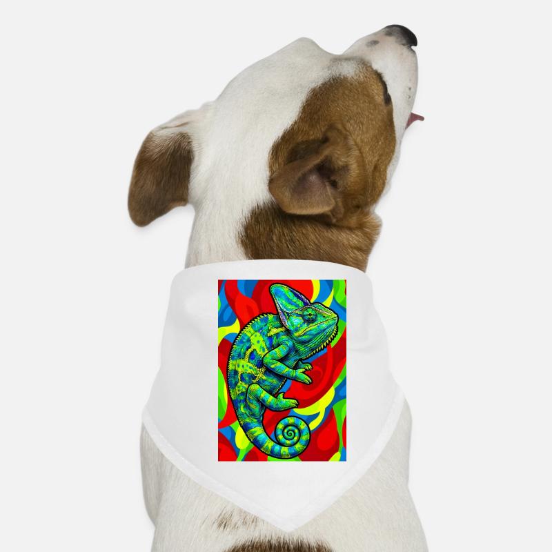 chameleon Dog Bandana